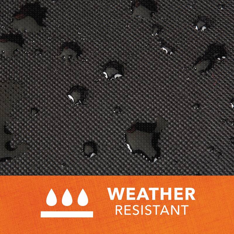 Modern Leisure Basics Outdoor Generator Cover, 38 in. L x 28 in. W x 30 in. H, Black - 38" x 28" x 30"