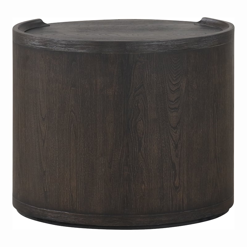Furniture of America Addeso Modern Solid Wood 2-Drawer Nightstand
