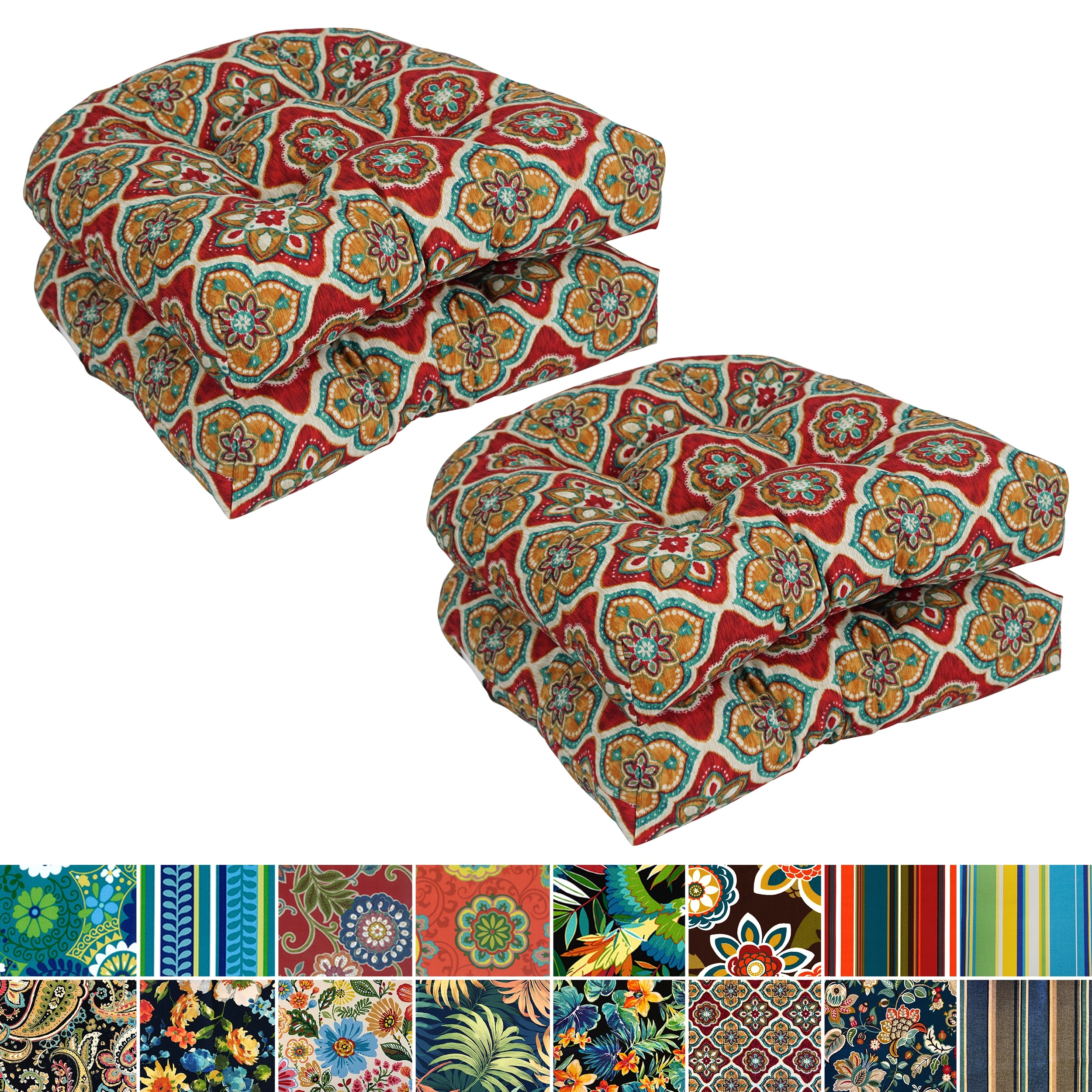 U shaped outdoor cushions for wicker chairs deals