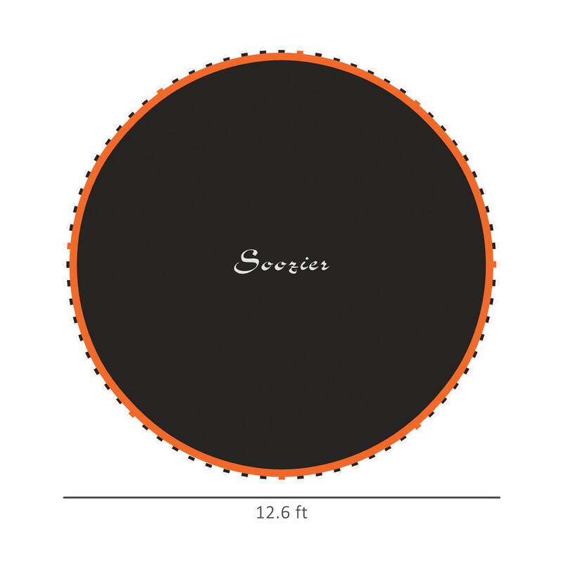Soozier Trampoline Replacement Mat, Fits 14' Trampoline with 80 V-Hooks & 5.5" Springs