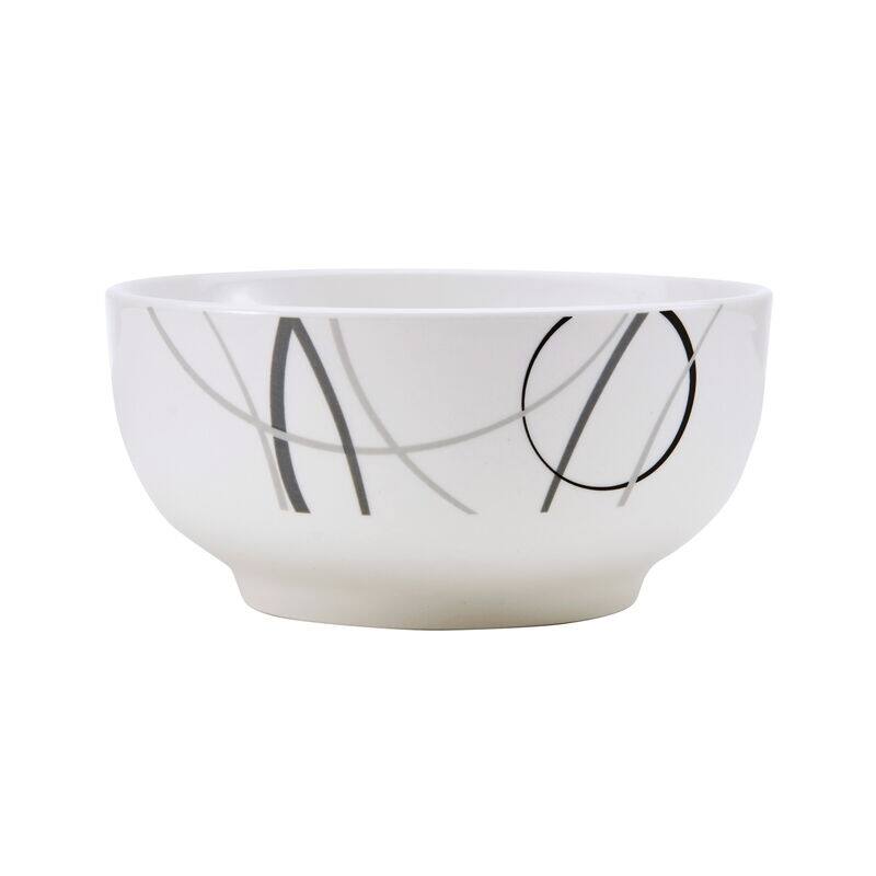 Studio Nova Circles 18-Piece Dinnerware Set, Service for 4