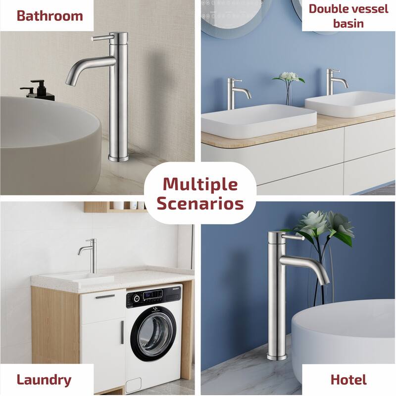 Topcraft Single Handle Bathroom Faucet