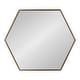 preview thumbnail 18 of 54, Kate and Laurel McNeer Glam Hexagon Framed Wall Mirror