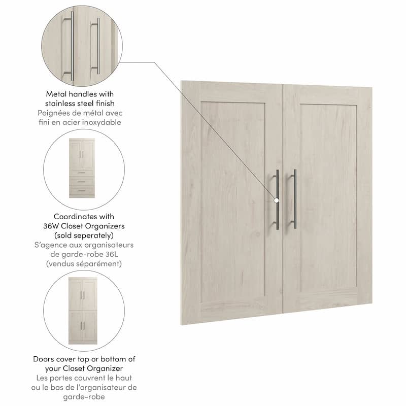 Pur 2 Door Set for Pur 36W Closet Organizer by Bestar