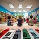 preview thumbnail 33 of 32, Well Woven Crayola Vibrant Modern Classroom Playroom Kids Rug