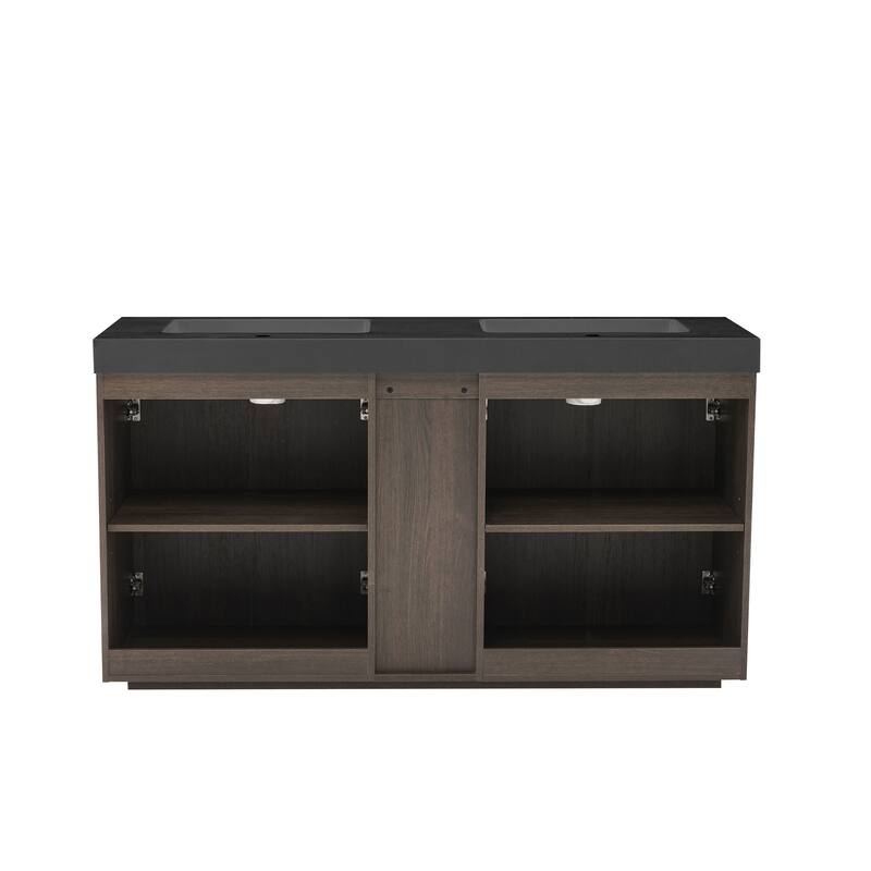 Freestanding Bathroom Vanity with Sink