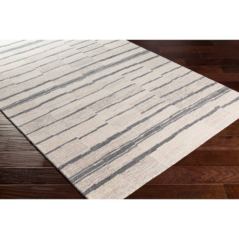 Livabliss Sierra Hand Tufted Geometric Wool Rug