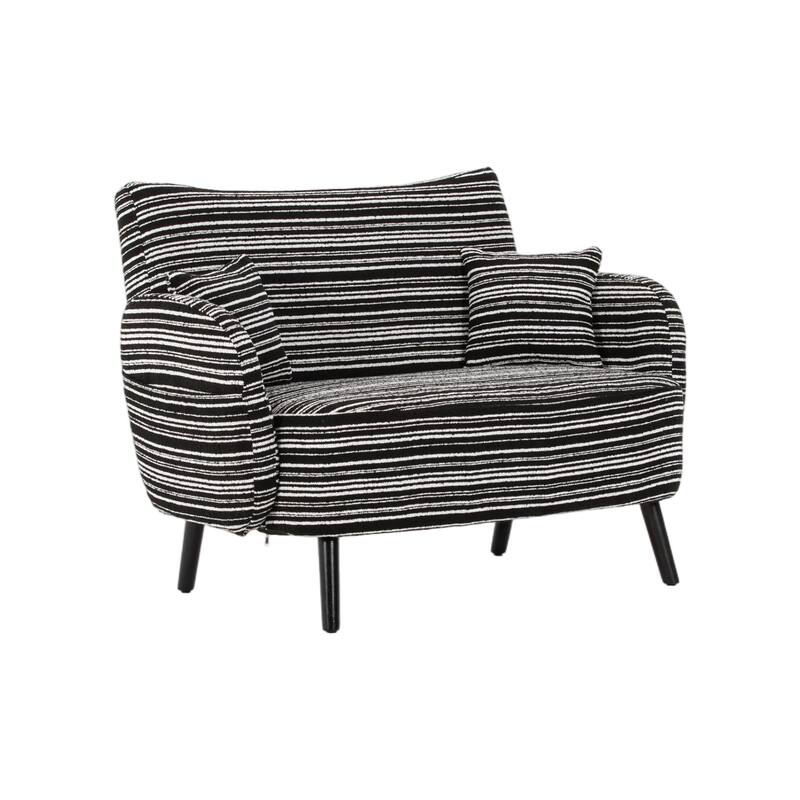 Modern style two-seater sofa