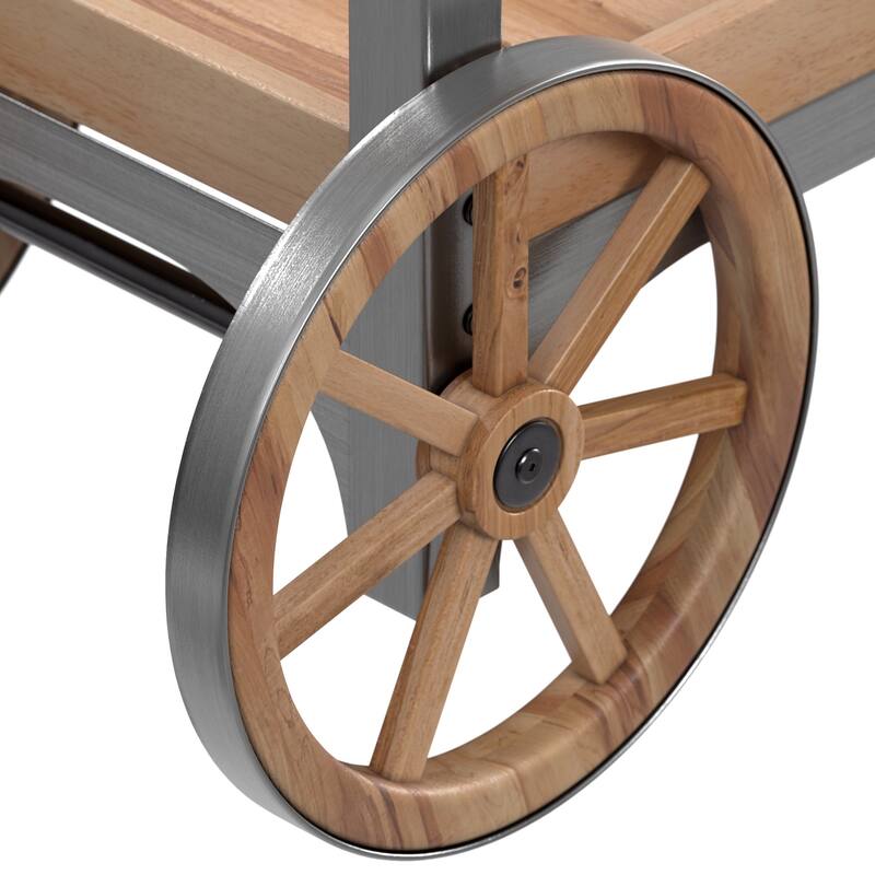 The Entertainer Bar Serving Cart