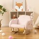 preview thumbnail 13 of 11, Honeyjoy Toddler Rocking Chair Children's Upholstered Velvet Rocker - See Details