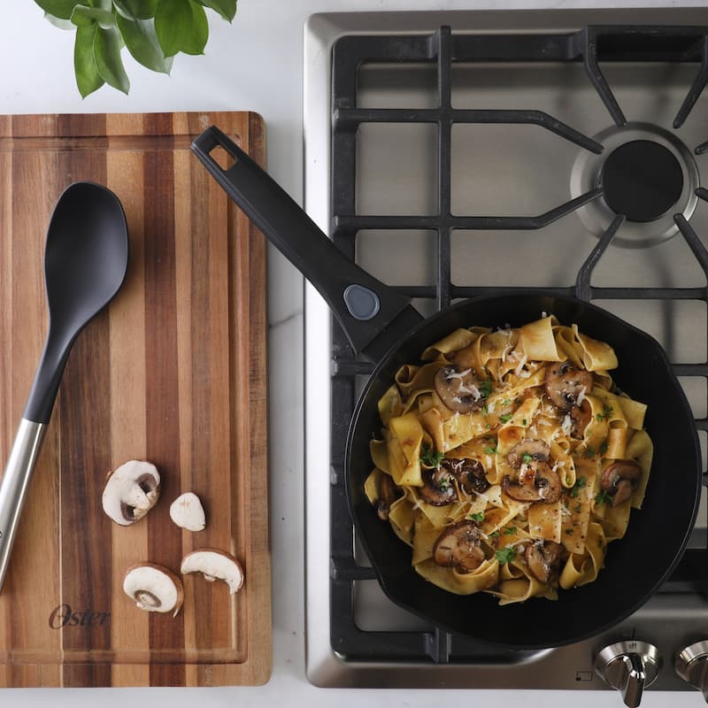 Oster SmartHandle Advance 13-Piece or 18-Piece Nonstick Cookware Set With Utensils & Pan Protectors