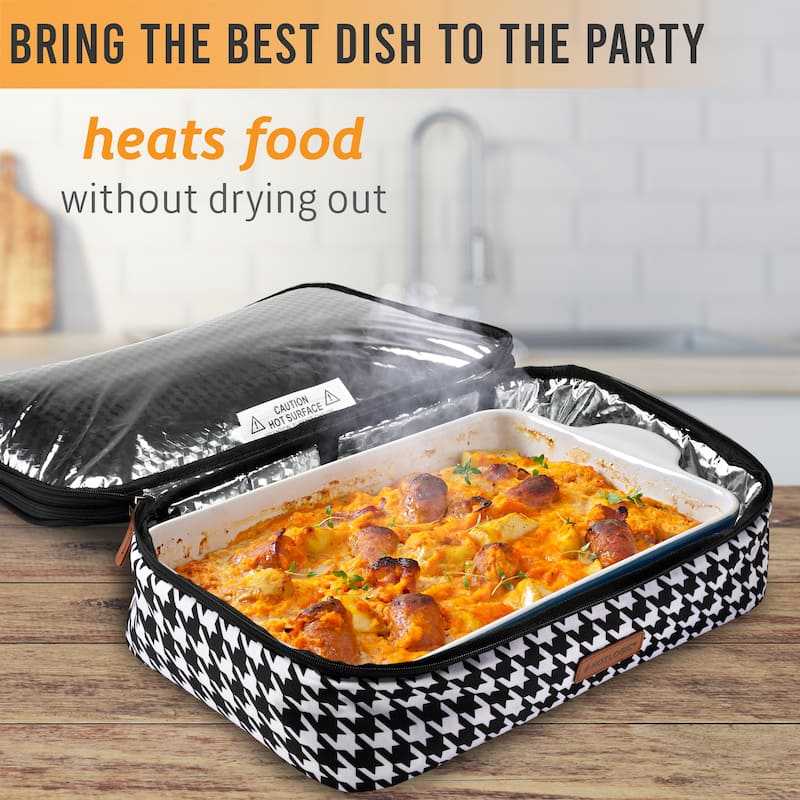 HOTLOGIC Portable Casserole Expandable Max Oven XP, Black