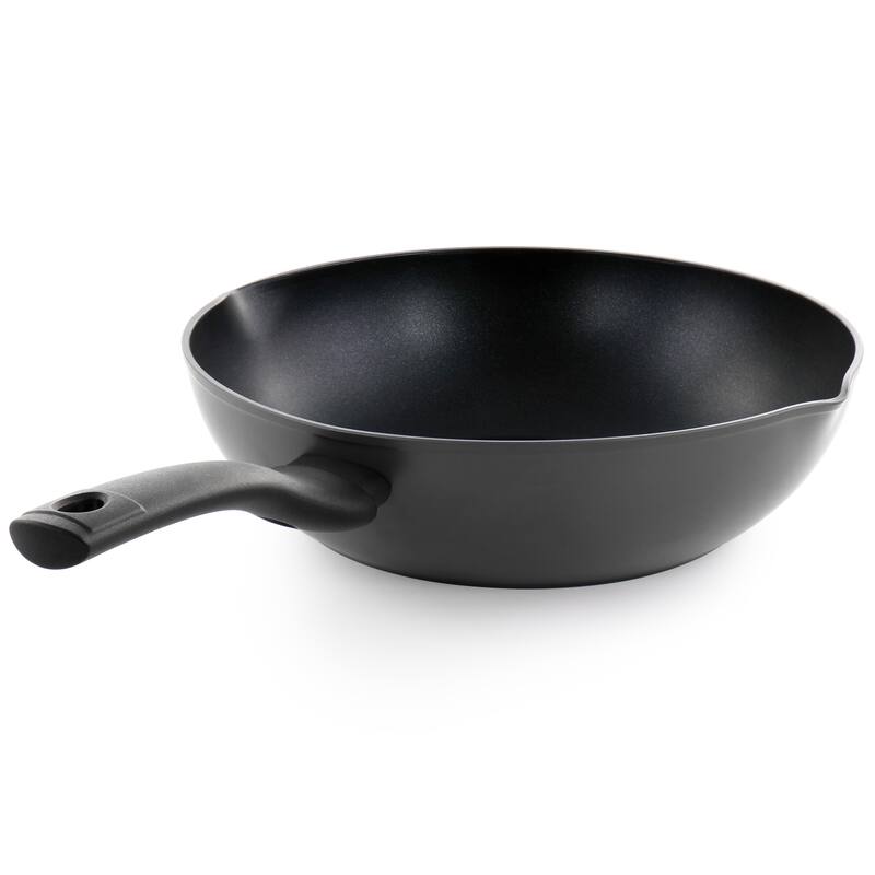 Oster Kingsway 4.1 Quart Aluminum Nonstick Wok in Black