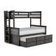 preview thumbnail 21 of 30, Rola Mission Solid Wood Detachable Bunk Bed by Furniture of America
