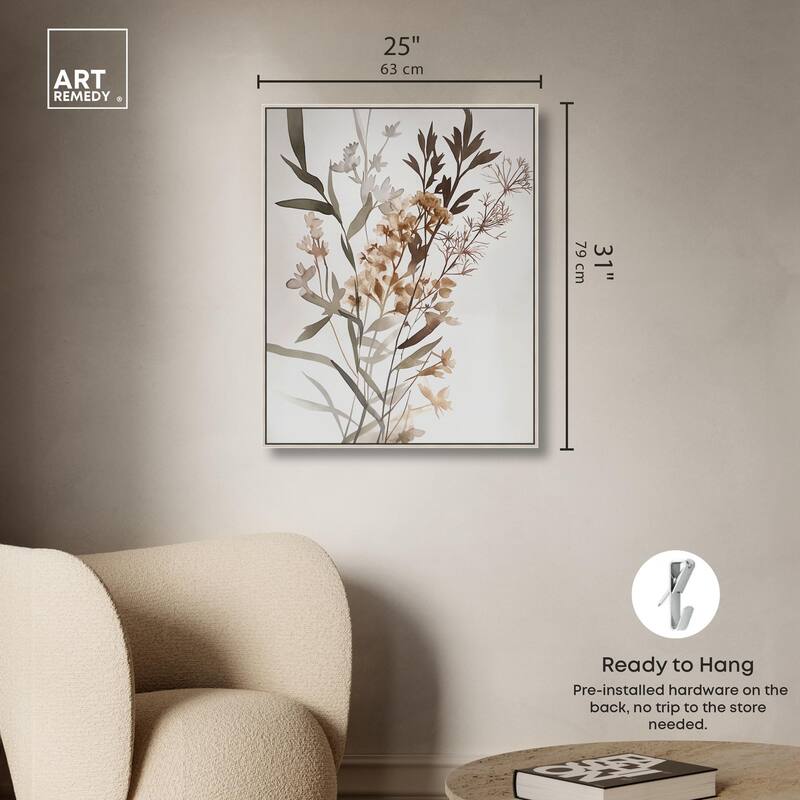 Meadow's Murmur II Canvas by Art Remedy