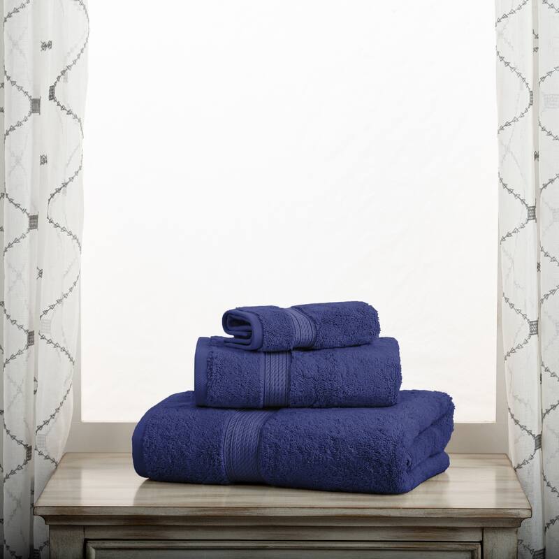 Marche Egyptian Cotton 3 Piece Towel Set by Superior