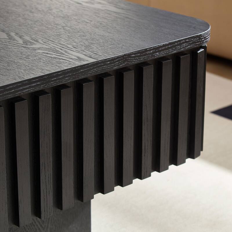 35.43 Inch Handcraft Drum Coffee Table Square Coffee Table,Lift Top Wooden Coffee Table with Hidden Storage Space