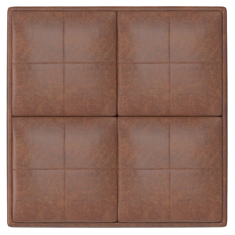 WYNDENHALL Franklin Wide Contemporary Table Ottoman