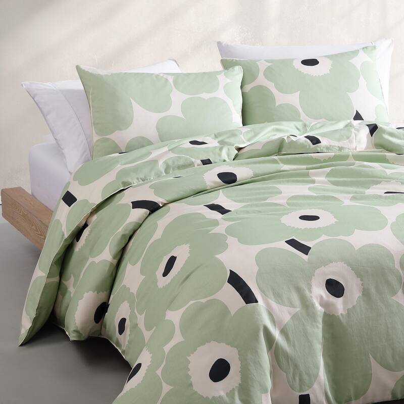 Marimekko Unikko Organic Cotton Duvet Cover Set