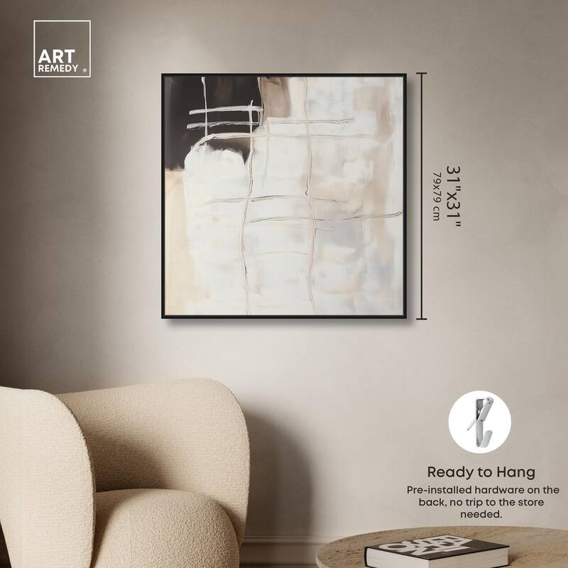 Gestural Glyphs II Canvas by Art Remedy