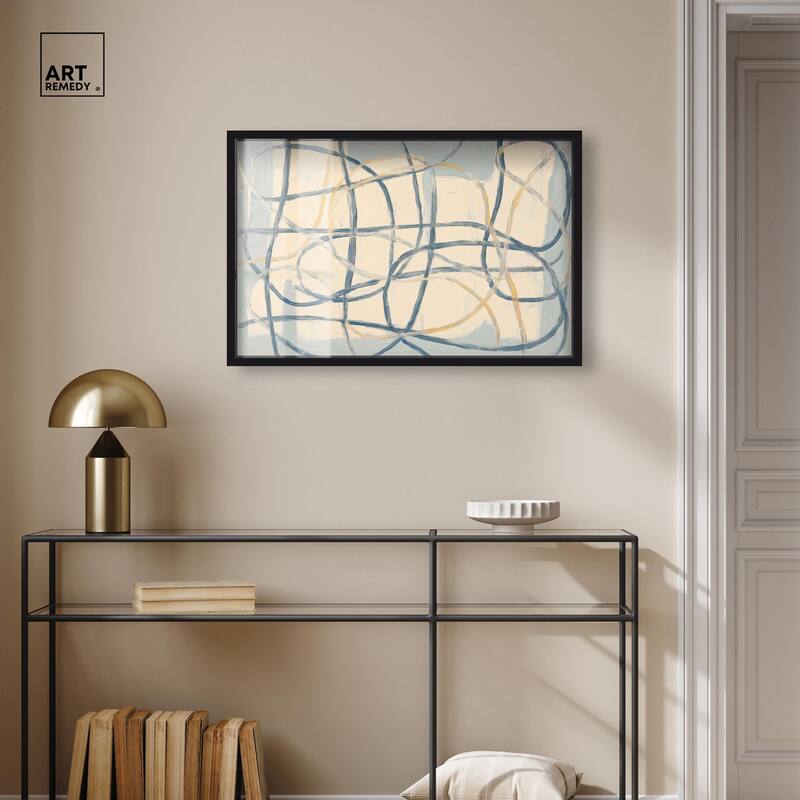 Unbroken Line I Shadowbox by Art Remedy