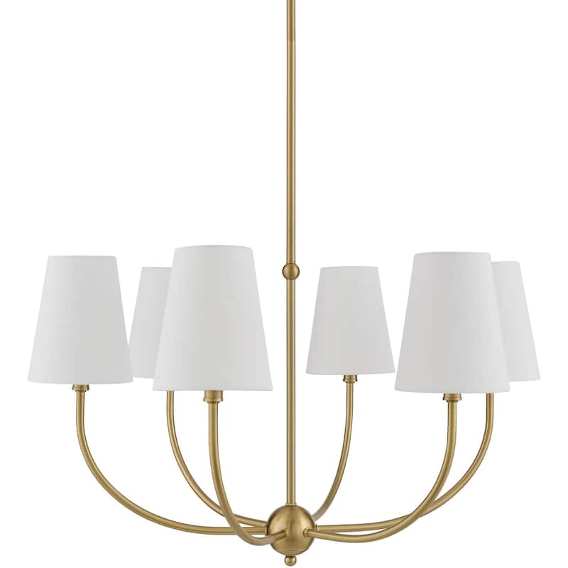 Livabliss Ponso Traditional Chandelier - 29"L x 29"W x 16"H