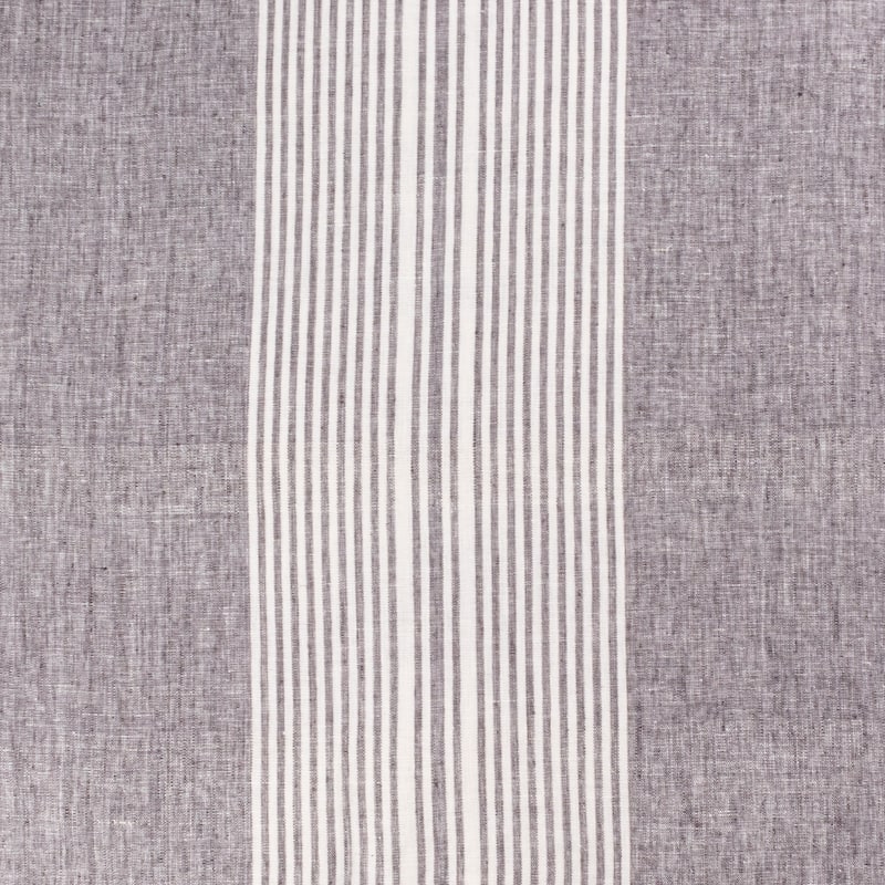 Polo & Luna Luxembourg Pet Bed Cushion Cover - Grey/White Stripe - Grey, White Stripe