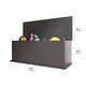 preview thumbnail 4 of 10, Storage Toy Box ,Lift Top Wood Chest for Entryway Bench Organizer