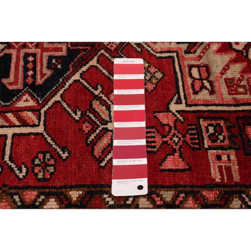 ECARPETGALLERY Hand-knotted Konya Anatolian Red Wool Rug - 3'10 x 10'4