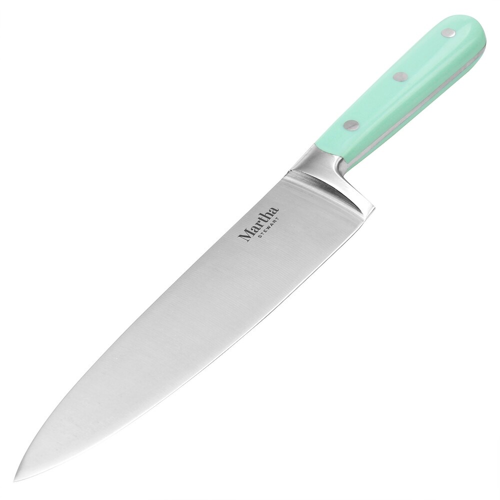https://ak1.ostkcdn.com/images/products/is/images/direct/9a3fb1a316eec6ae8bc877c4db093e0d611e9f1c/Martha-Stewart-Stainless-Steel-8-Inch-Chef-Knife-in-Mint.jpg
