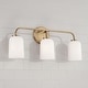 preview thumbnail 3 of 11, Lawson 3-light Bath/ Vanity Fixture w/ Soft White Glass