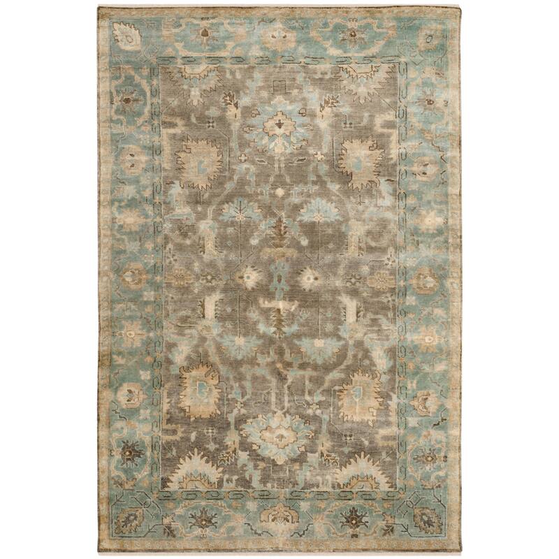 SAFAVIEH Couture Hand-knotted Oushak Taleke Traditional Oriental Wool Rug