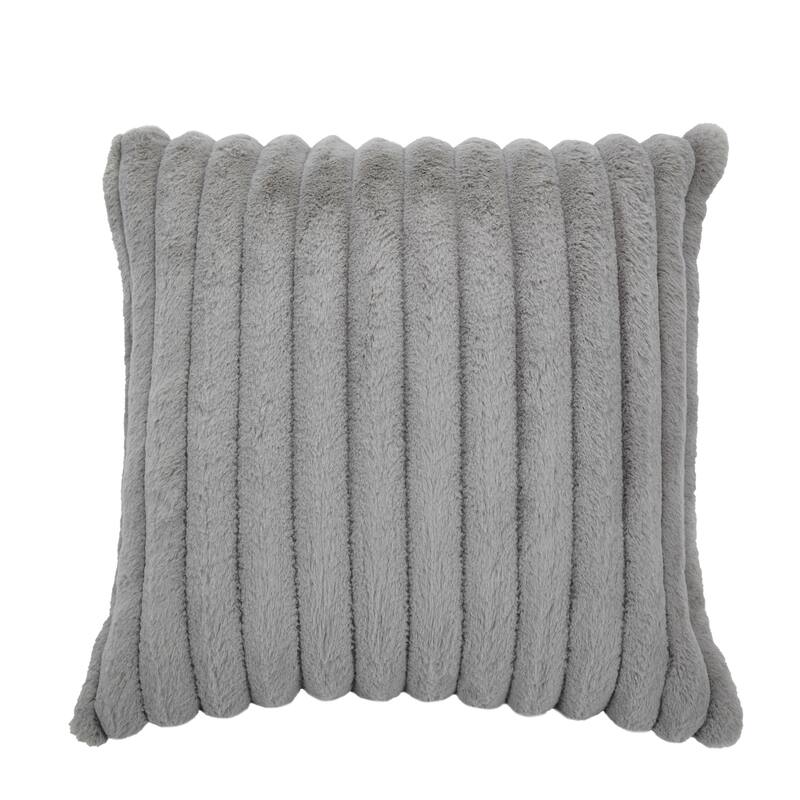 Modern Modular Flannel Fabric Upholstered Sectional Sofa with Square Arm