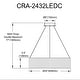 preview thumbnail 2 of 0, Dainolite Carla Chandelier