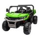 preview thumbnail 32 of 95, Electric 24V Ride-On Dump Truck for Kids, 2 Seater with Remote Control, Non-Slip Tires, and Storage Space