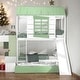 preview thumbnail 2 of 13, Modern Cute Twin Over Twin Size House Bunk Bed With Convertible Slide And Trundle for Bedroom