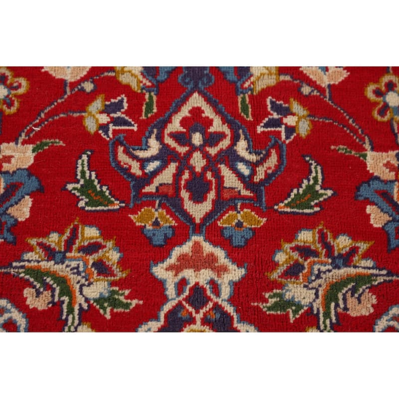 Traditional Najafabad Persian Vintage Rug Handmade Wool Carpet - 9'10"x 13'5"