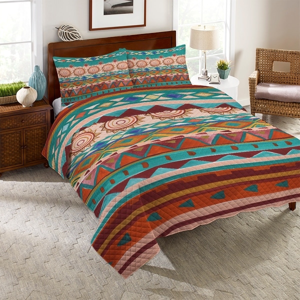 Southwest Mood King Quilt Set - On Sale 