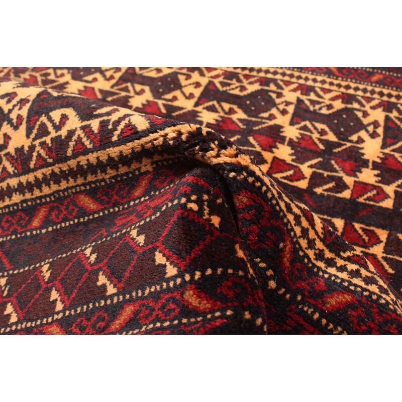 ECARPETGALLERY Hand-knotted Teimani Light Brown Wool Rug - 3'0 x 4'2