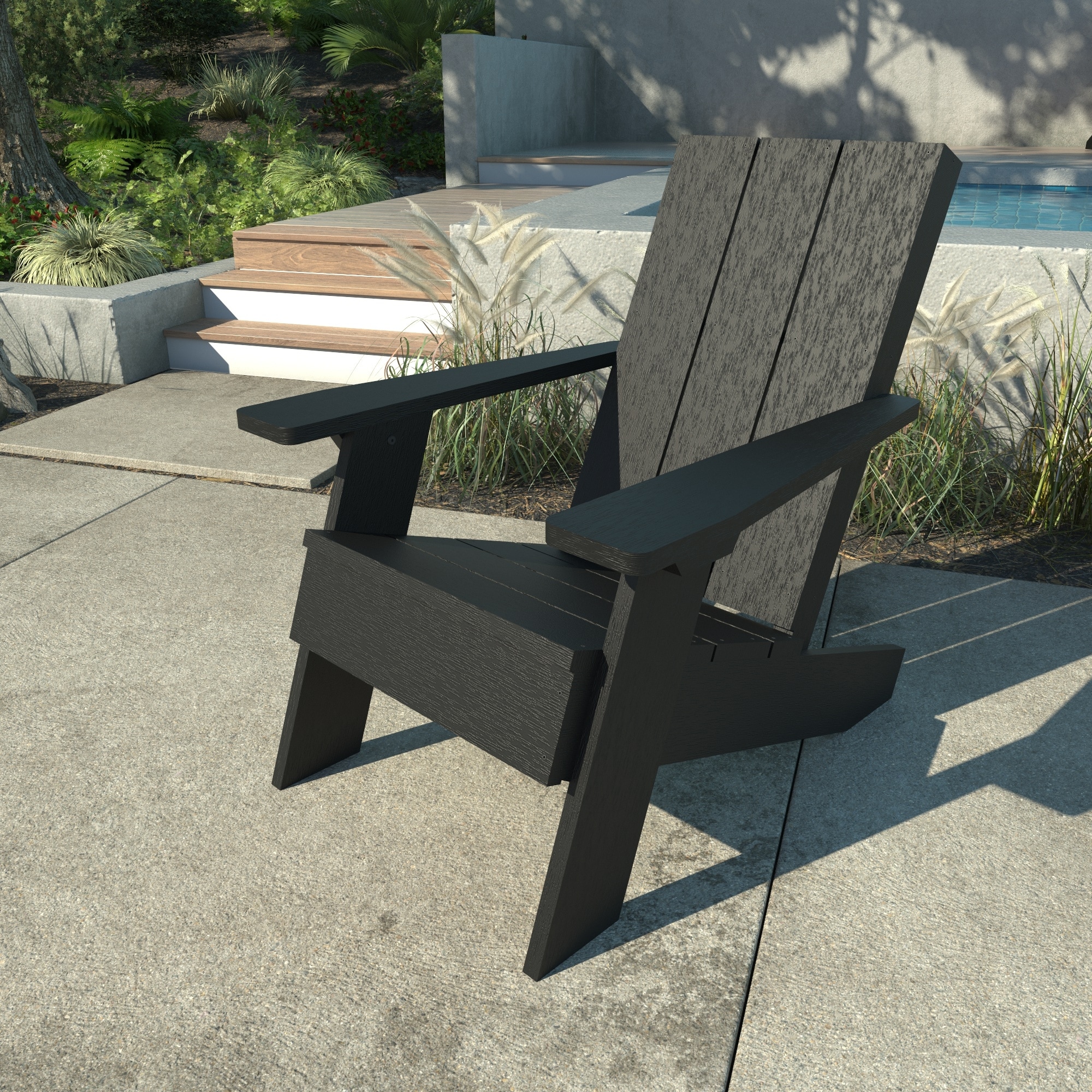 HIGHWOOOD Modern Adirondack Chair - Picture 10 of 35
