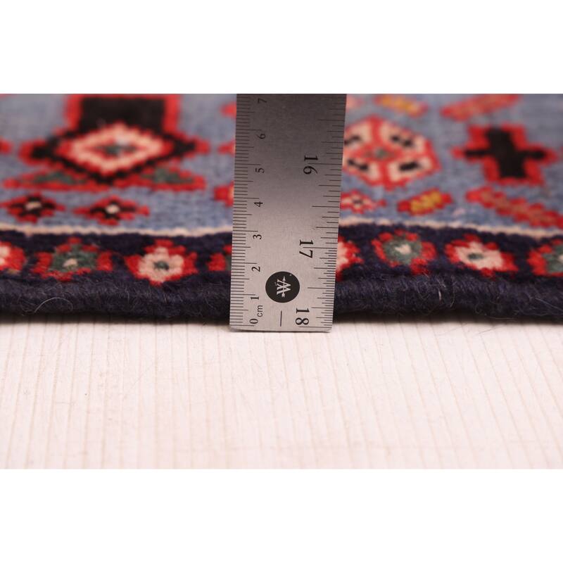 ECARPETGALLERY Hand-knotted Andelz Red Wool Rug - 4'9 x 6'5