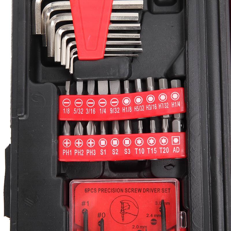 136pcs Tool Set Red