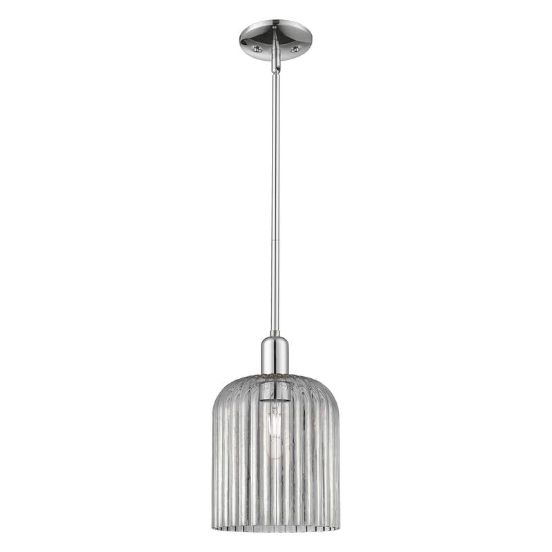 Innovations Lighting Endless Possibilities Arcadia - Bridal Veil - 1 Light 8" Stem Hung Mini Pendant