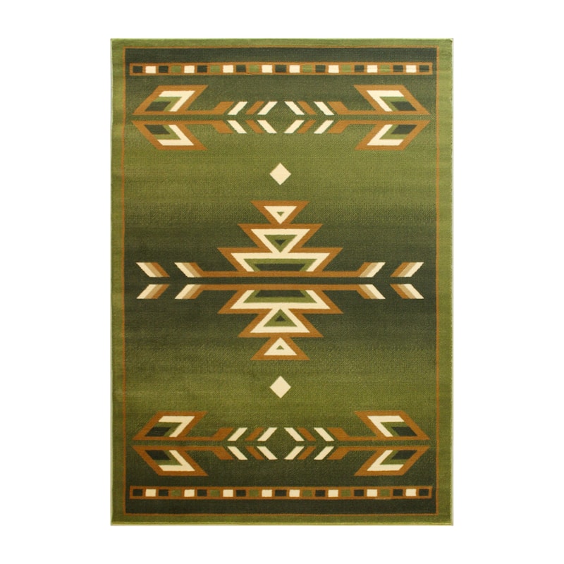 Multipurpose Southwestern Style Patterned Indoor Area Rug