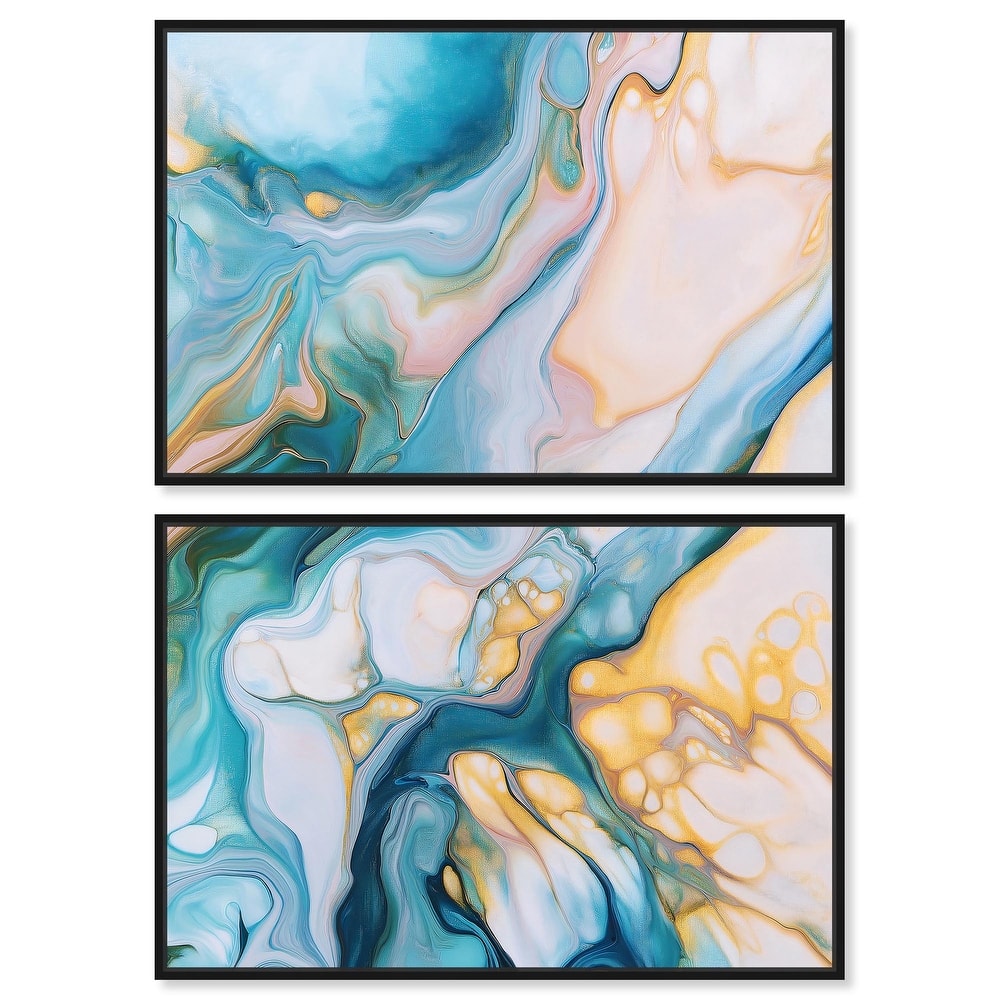 Visions Pastel III Canvas Set of 2 by Art Remedy