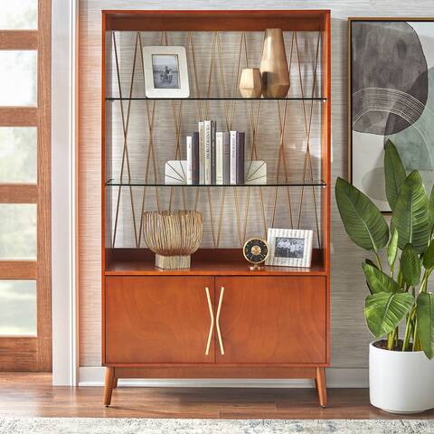 Simple Living Dennes Wire Glam Display Cabinet