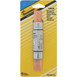 Bussmann 100A Fast Acting Fuse BP/NON-100 Unit: CARD - Bed Bath ...