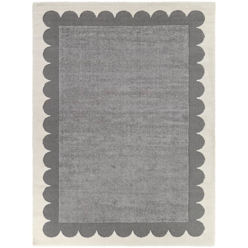Shelford Modern Border Area Rug