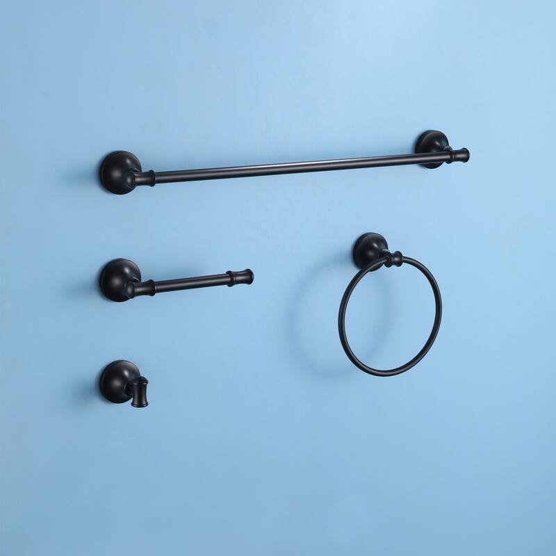 4-Piece Bathroom Hardware Set