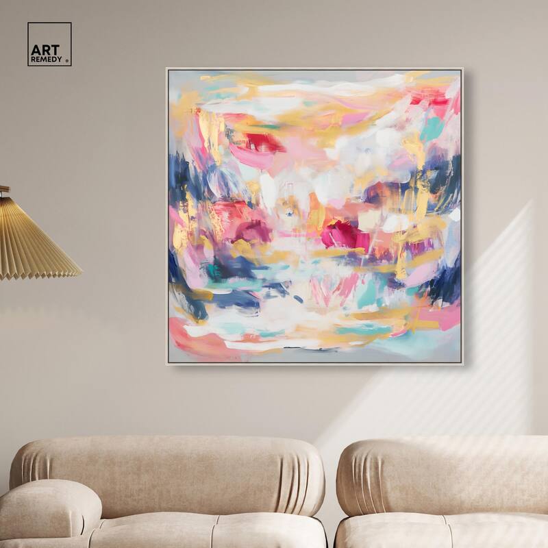 Balipink II Canvas by Art Remedy